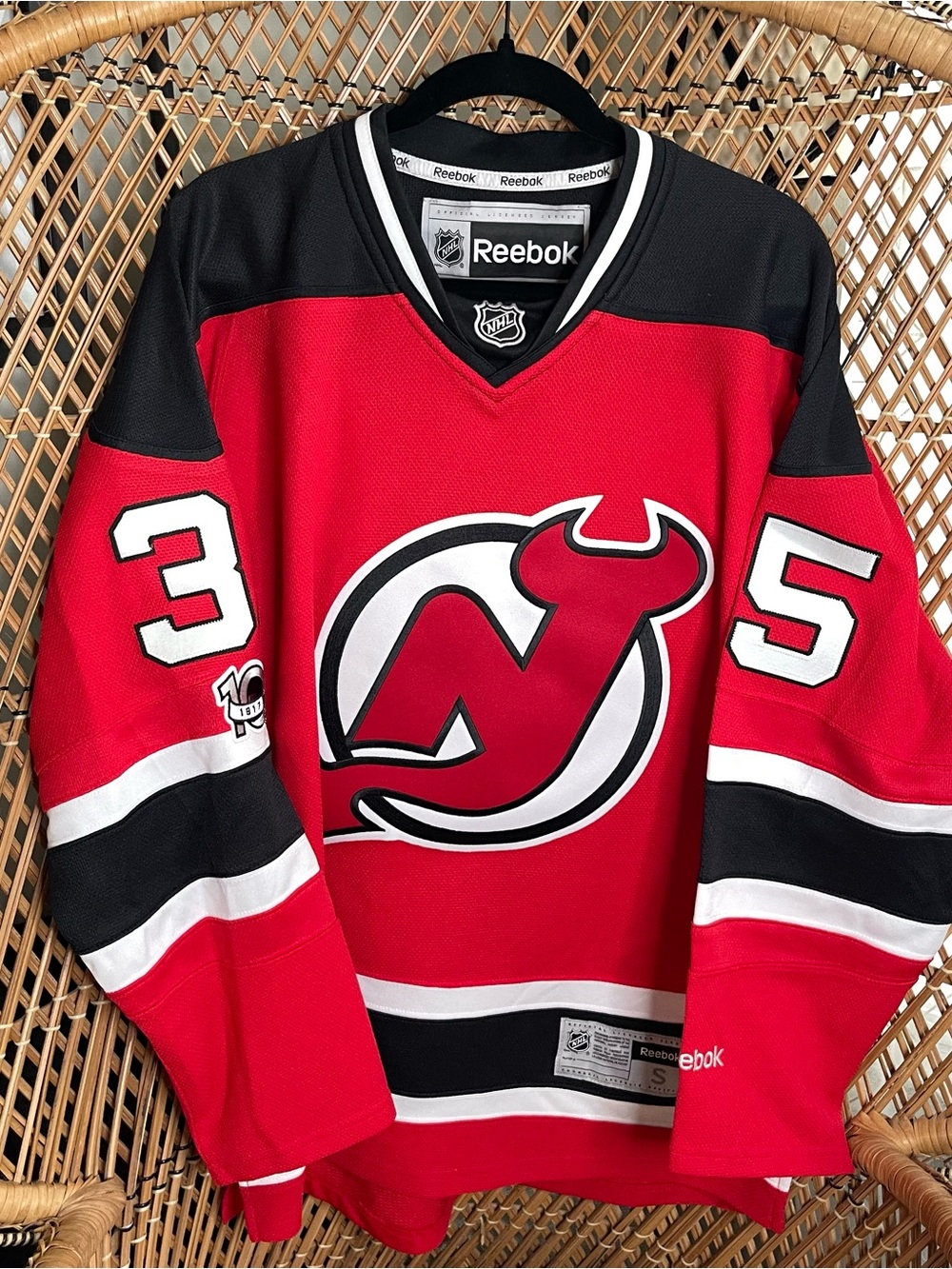 NWOT New Jersey Devils Red Reebok NHL Hockey Jersey